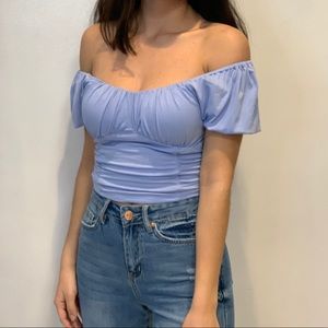Off the shoulder top
